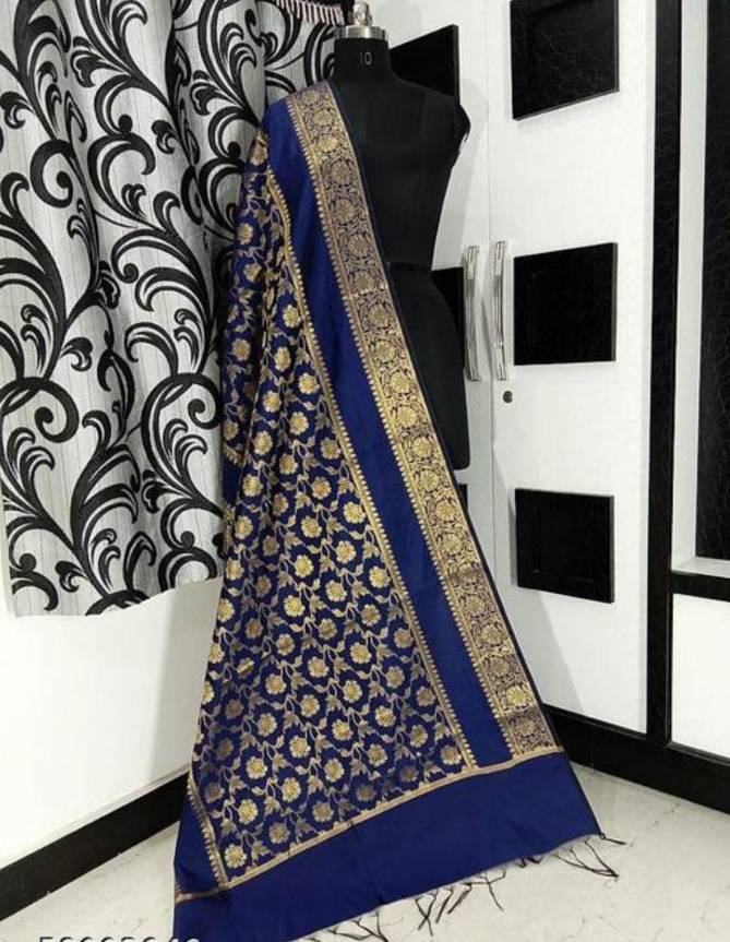 Designer Elegant Banarasi Silk Dupatta Catalog